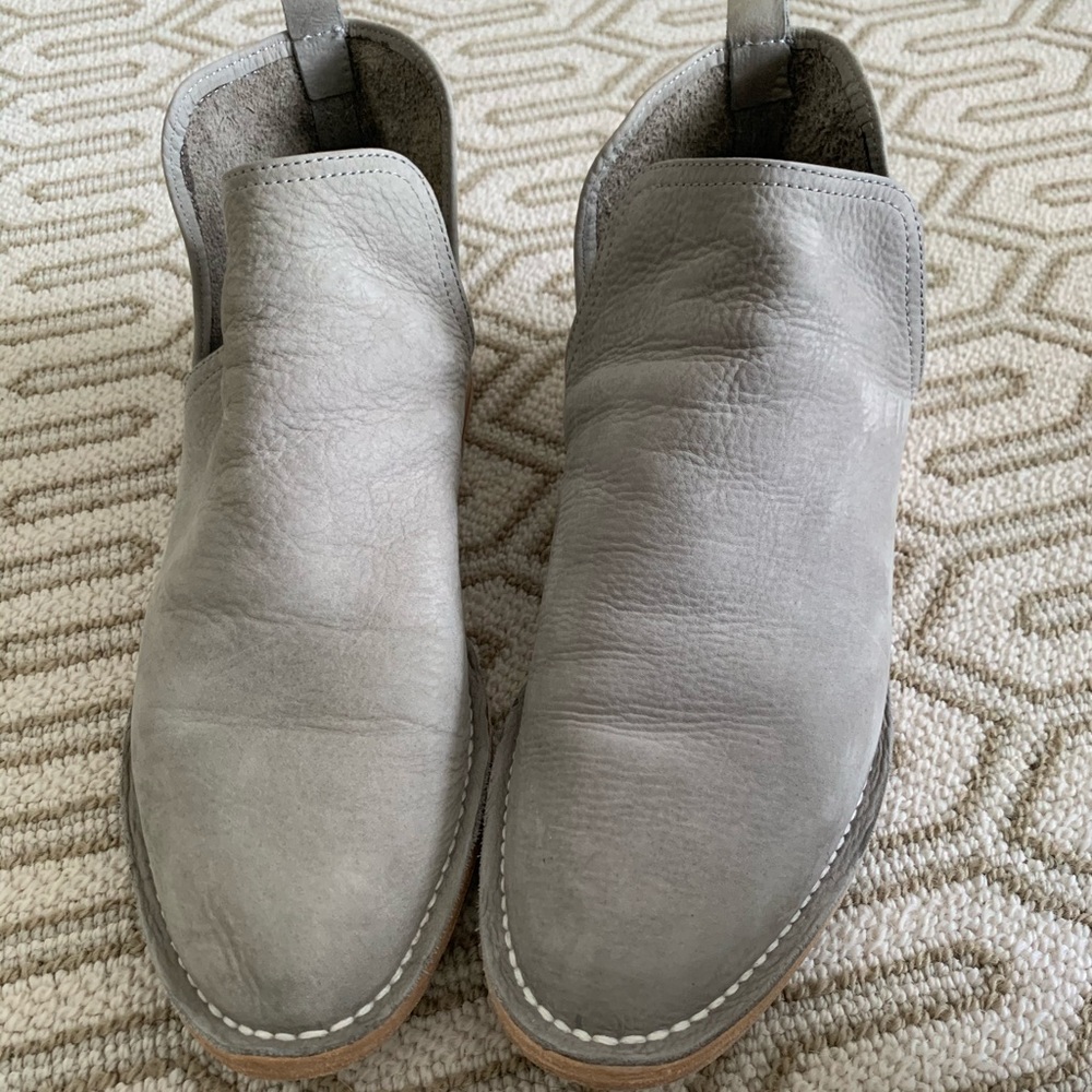 Custom made suede leather shoes from Mexico